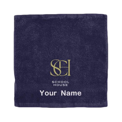 School House Face Cloth Thumbnail