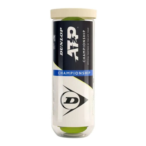 CS Dunlop ATP Tennis Balls (3 balls) Thumbnail